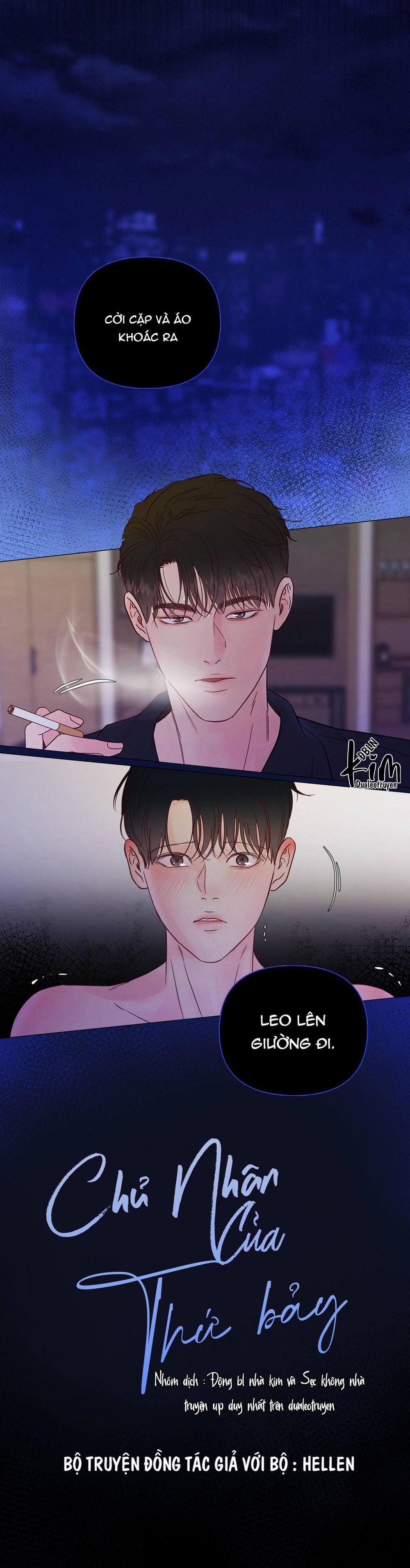 Chủ Nhân Của Thứ Bảy 0 trang 6