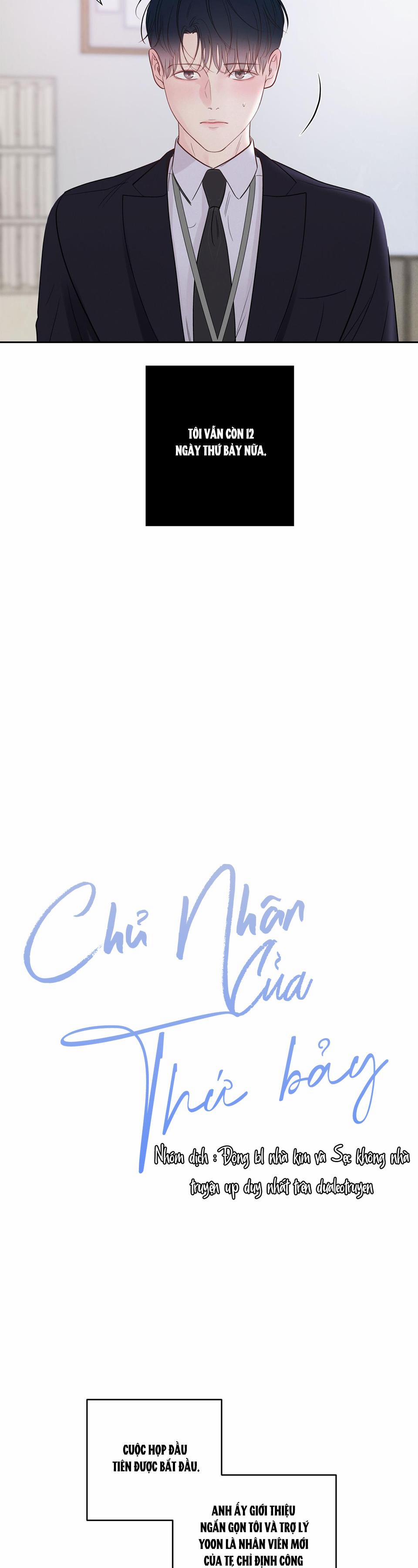 Chủ Nhân Của Thứ Bảy 5 trang 8