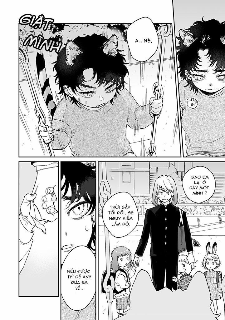 CHÚ THỎ MẬT NGỌT CỦA CHÀNG HỔ LẠNH LÙNG 1 trang 10