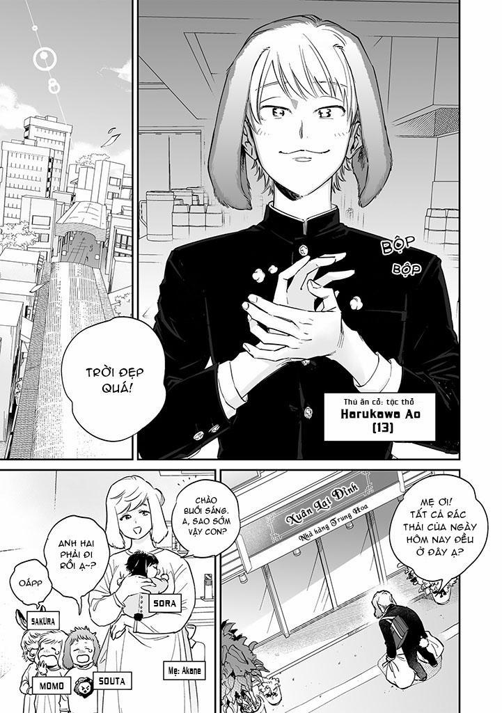 CHÚ THỎ MẬT NGỌT CỦA CHÀNG HỔ LẠNH LÙNG 1 trang 3