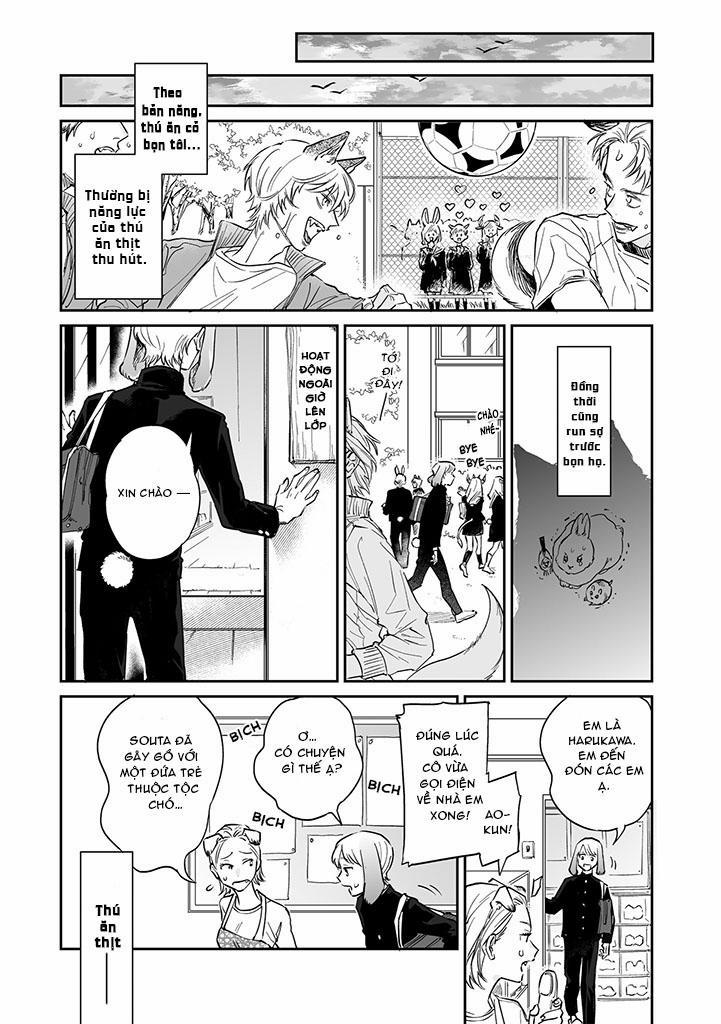 CHÚ THỎ MẬT NGỌT CỦA CHÀNG HỔ LẠNH LÙNG 1 trang 6