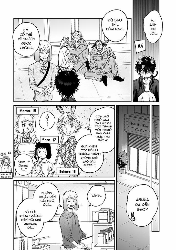 CHÚ THỎ MẬT NGỌT CỦA CHÀNG HỔ LẠNH LÙNG 3 trang 11