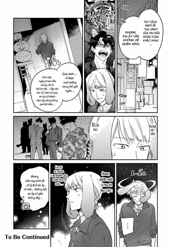 CHÚ THỎ MẬT NGỌT CỦA CHÀNG HỔ LẠNH LÙNG 3 trang 13