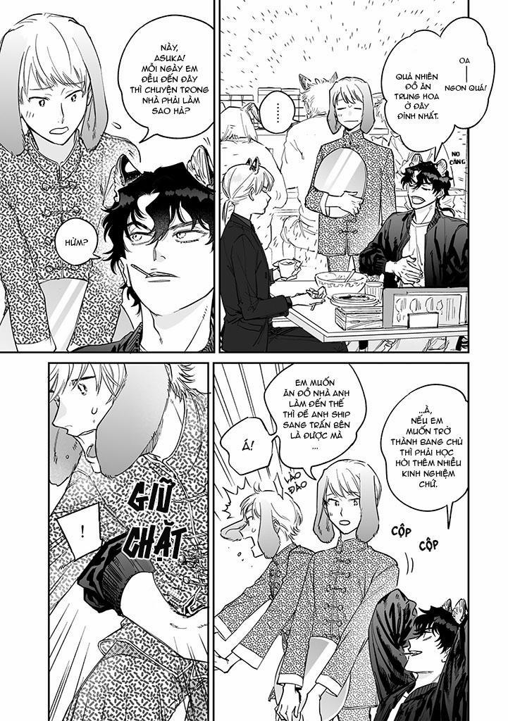 CHÚ THỎ MẬT NGỌT CỦA CHÀNG HỔ LẠNH LÙNG 4 trang 16