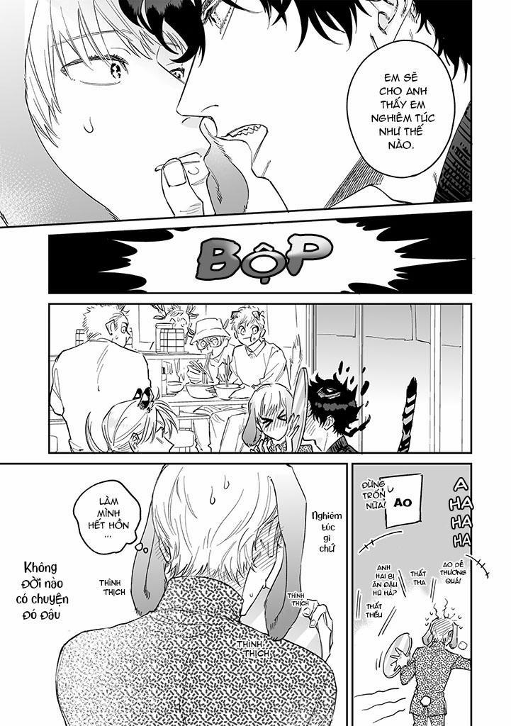 CHÚ THỎ MẬT NGỌT CỦA CHÀNG HỔ LẠNH LÙNG 4 trang 18