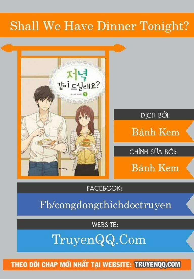 Chúng Ta Ăn Tối Cùng Nhau Nhé? 1 trang 0