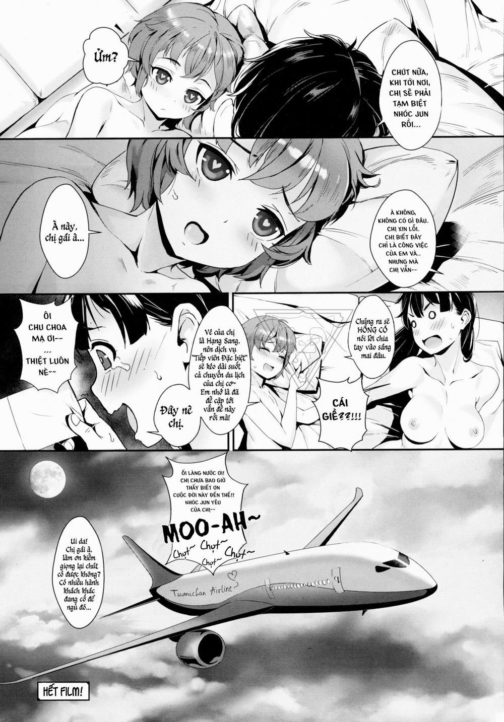 Chuyến bay ĐÊM YÊU THƯƠNG Oneshot trang 23