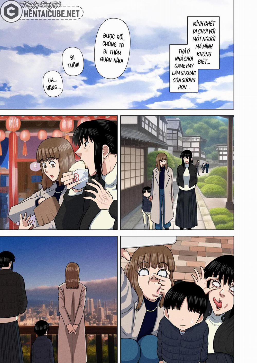 Chuyến đi chơi với bạn mẹ! Oneshot trang 4