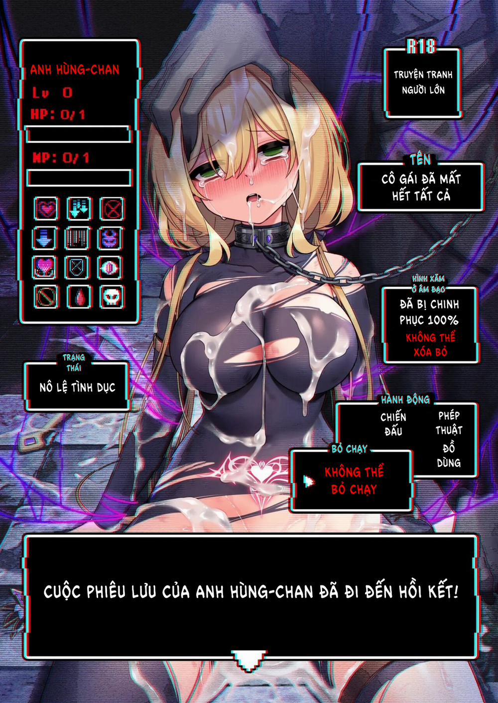 Chuyến phiêu lưu của anh hùng-chan đã đi đến hồi kết Oneshot trang 1