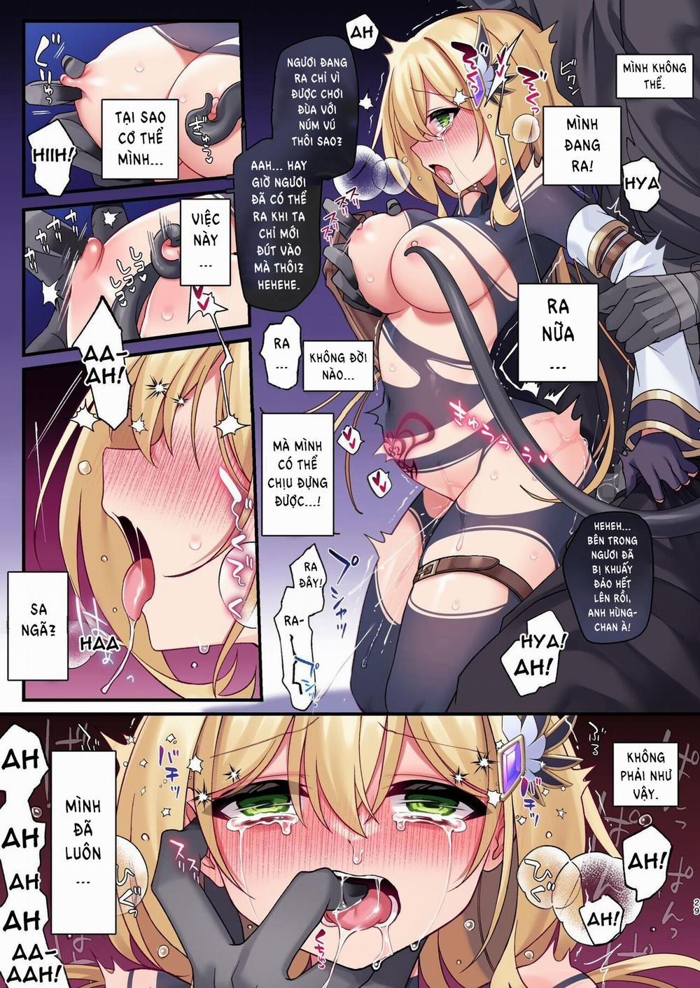 Chuyến phiêu lưu của anh hùng-chan đã đi đến hồi kết Oneshot trang 29