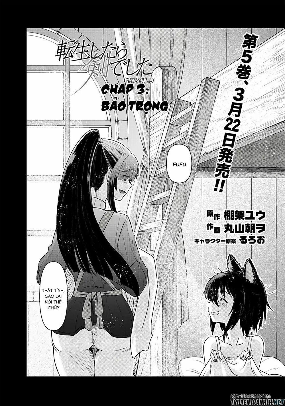 Chuyển Sinh Thành Kiếm 27 trang 3