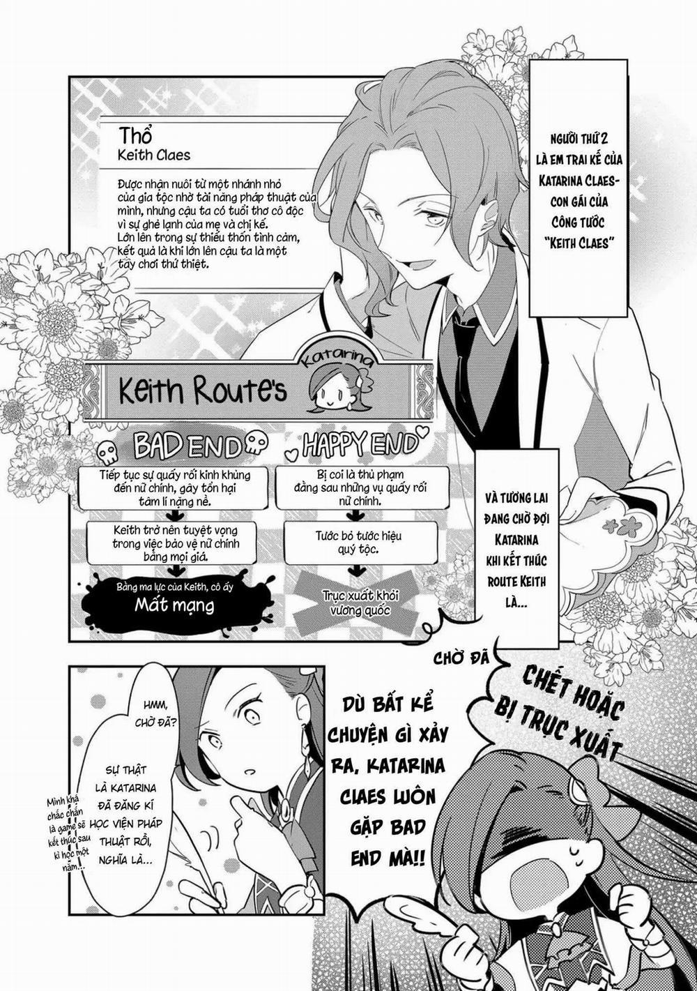 Chuyển Sinh Trở Thành Tiểu Thư Độc Ác Chỉ Toàn Flag Hủy Diệt Trong Otome Game 1 trang 24