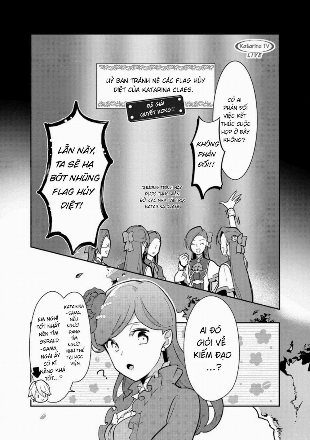 Chuyển Sinh Trở Thành Tiểu Thư Độc Ác Chỉ Toàn Flag Hủy Diệt Trong Otome Game 7 trang 8