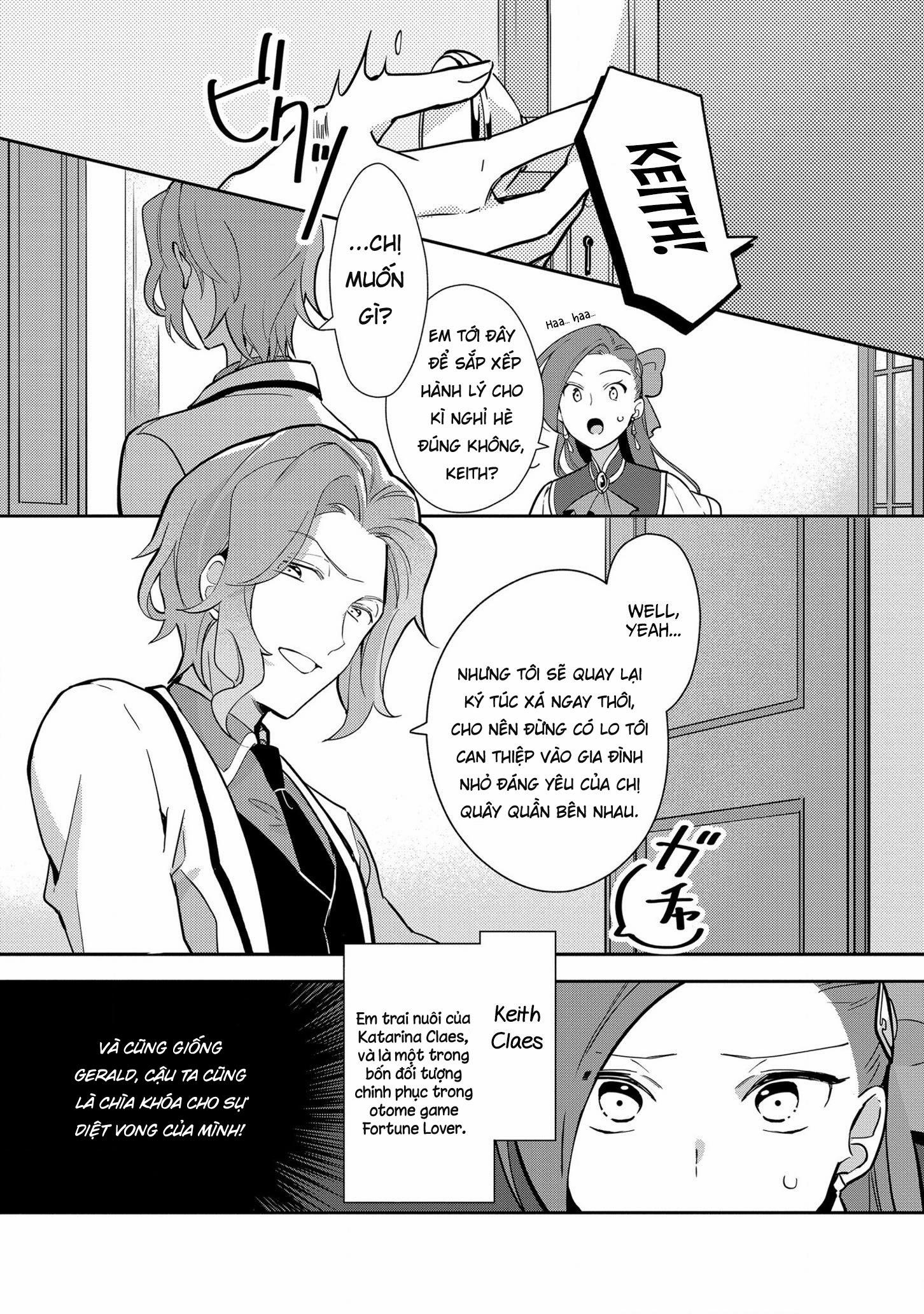 Chuyển Sinh Trở Thành Tiểu Thư Độc Ác Chỉ Toàn Flag Hủy Diệt Trong Otome Game 8 trang 12