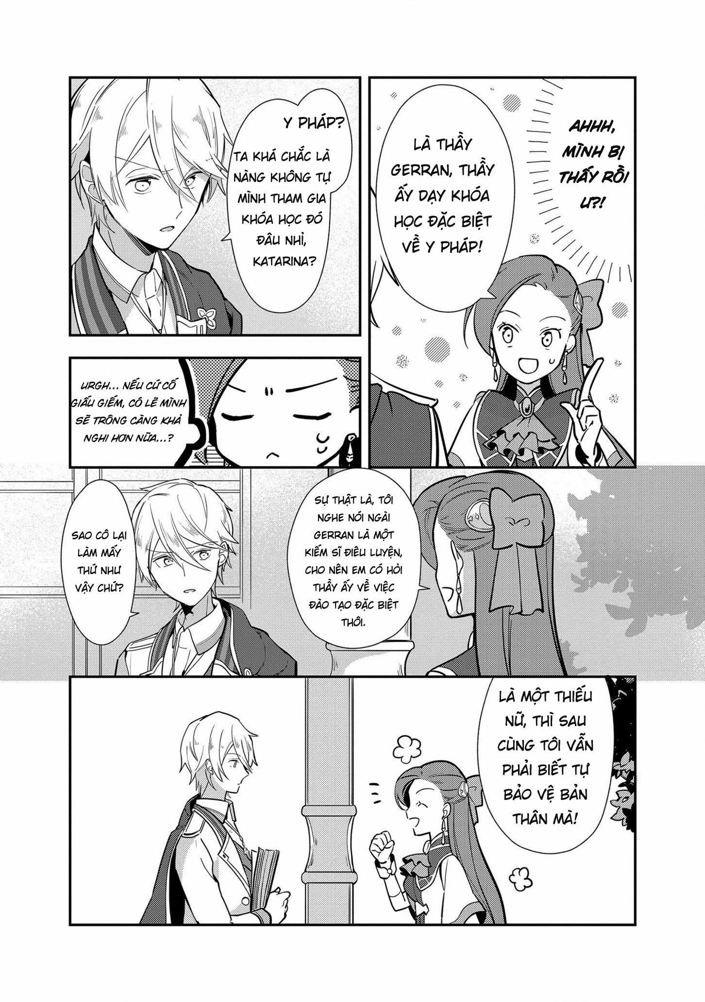 Chuyển Sinh Trở Thành Tiểu Thư Độc Ác Chỉ Toàn Flag Hủy Diệt Trong Otome Game 8 trang 6