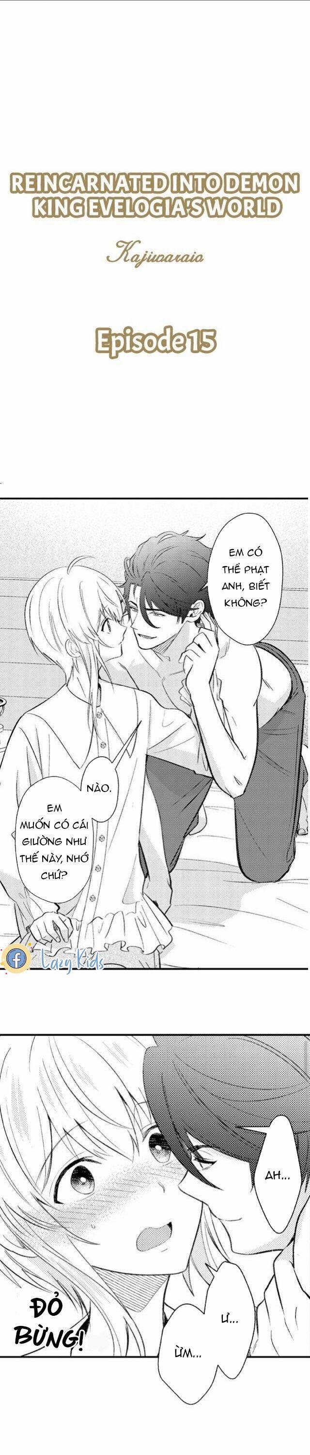 Chuyển Sinh Vào Thế Giới Của Ma Vương Evelogia 15 trang 1