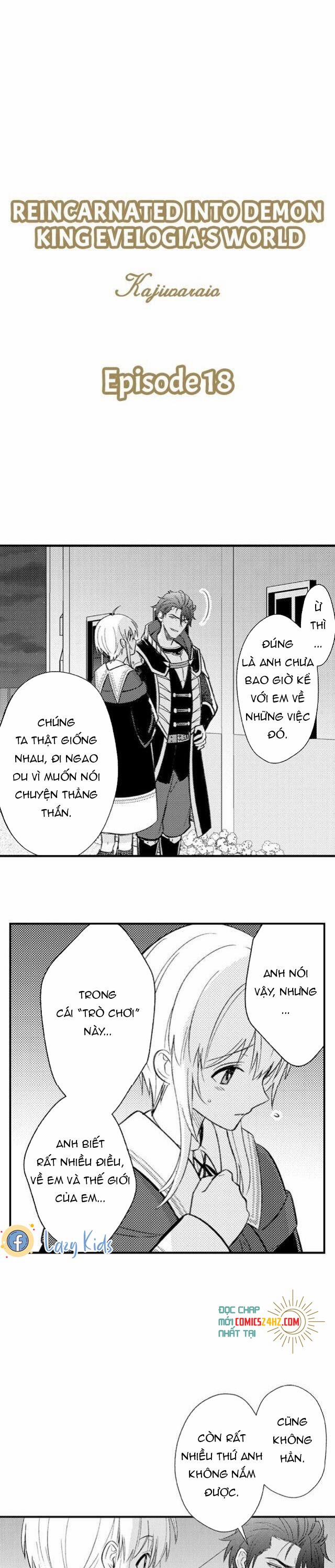 Chuyển Sinh Vào Thế Giới Của Ma Vương Evelogia 18 trang 1