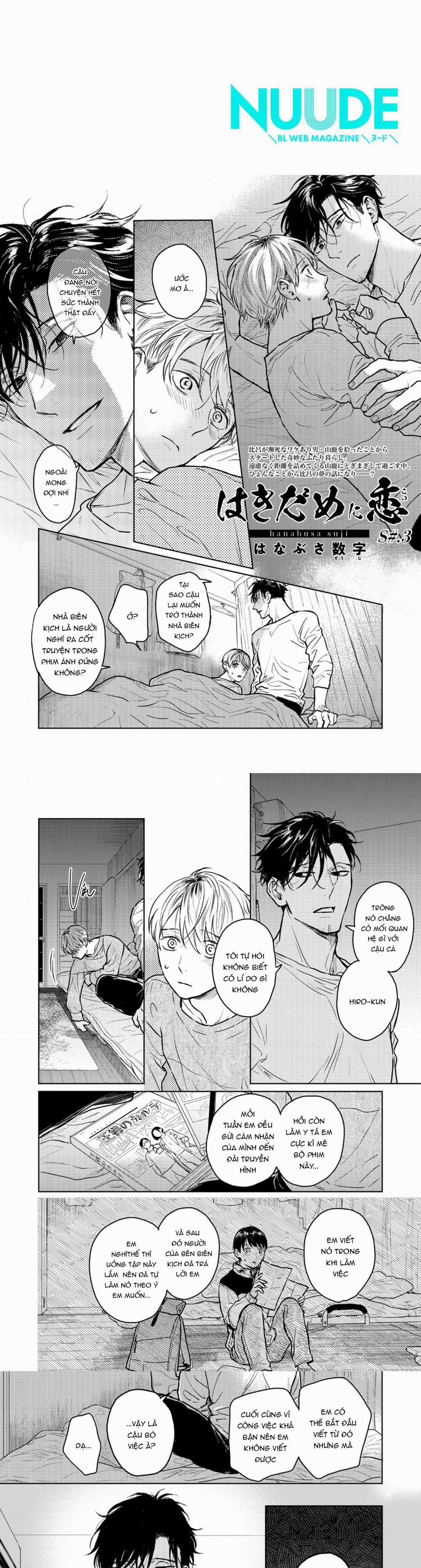 CHUYỆN TÌNH CHỚM NỞ 3 trang 1