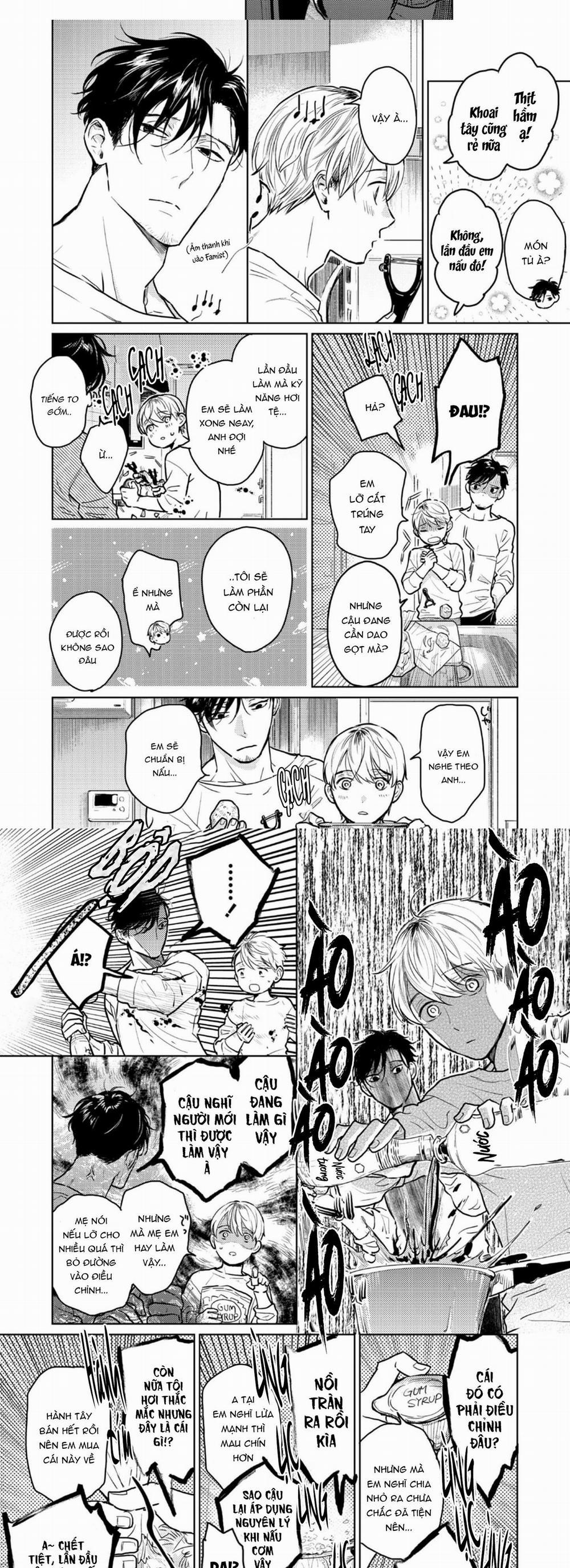 CHUYỆN TÌNH CHỚM NỞ 3 trang 8