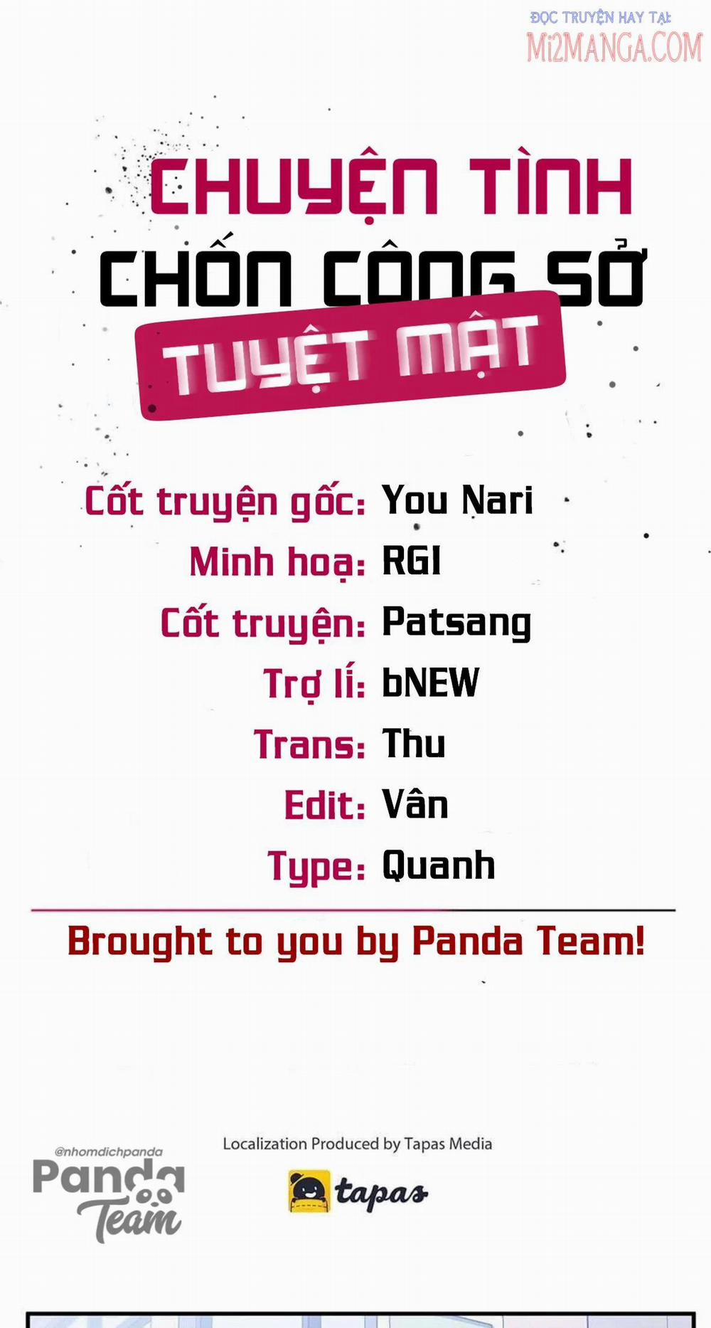 Chuyện Tình Tình Tuyệt Mật Chốn Công Sở 1 trang 1