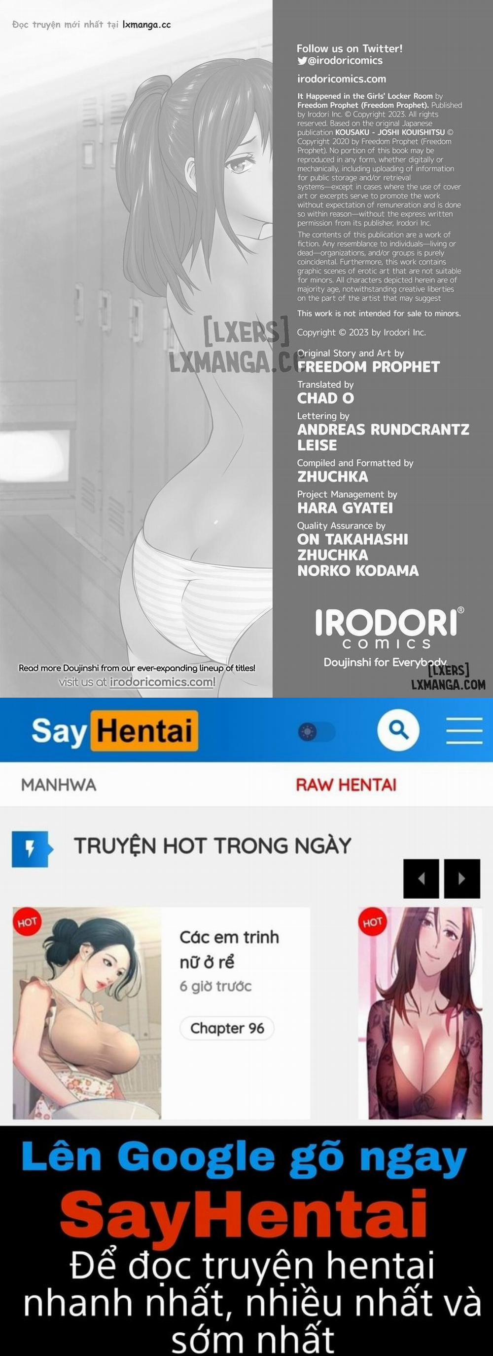 Chuyện Xảy Ra Trong Phòng Thay Đồ Nữ Oneshot trang 50