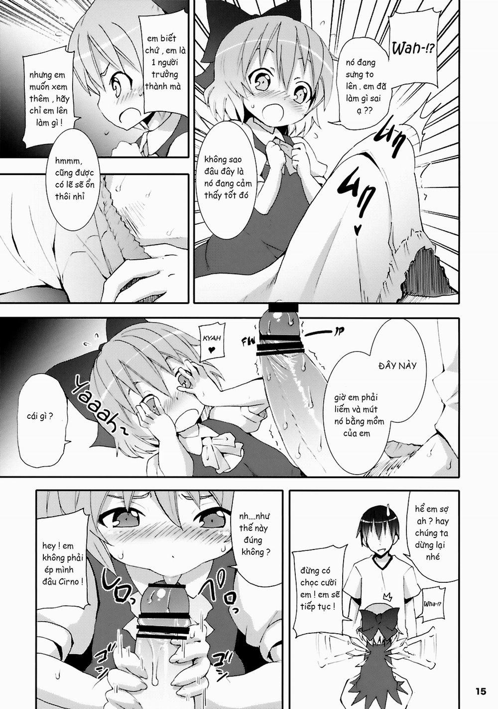 Cirno Ga Ouchi Ni Yattekita! (Touhou Project) 0 [End] trang 14