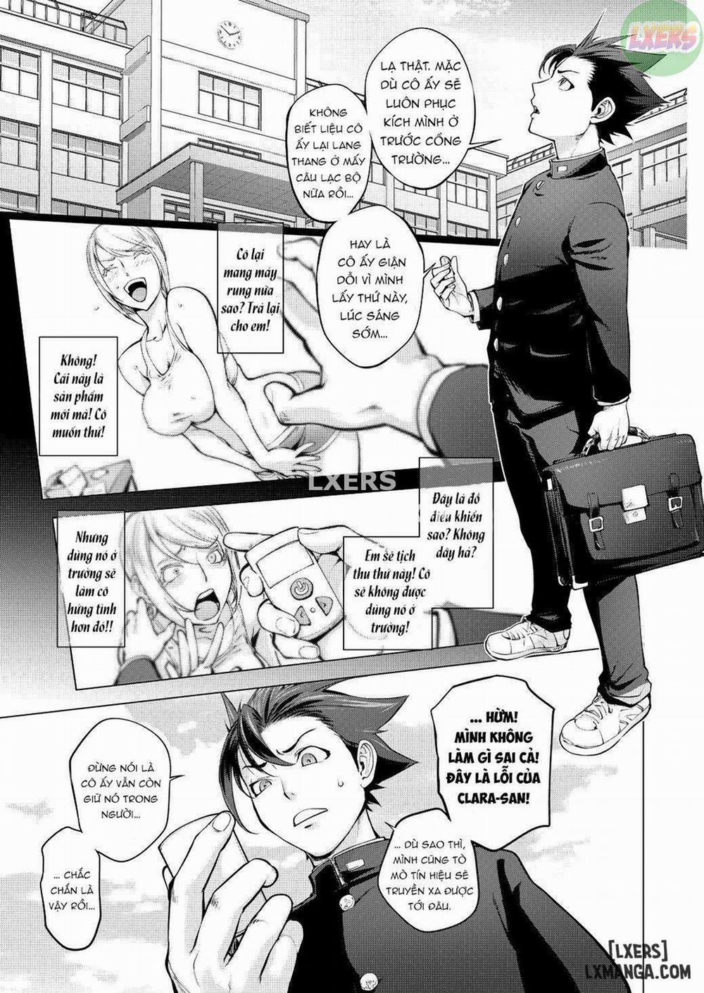 Clara-sensei no Bijutsu Kyoushitsu Oneshot trang 9