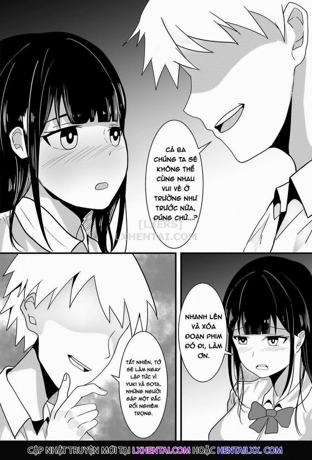 Cô ấy bị bạn thân tôi uy hiếp bằng clip quay lén Oneshot trang 14