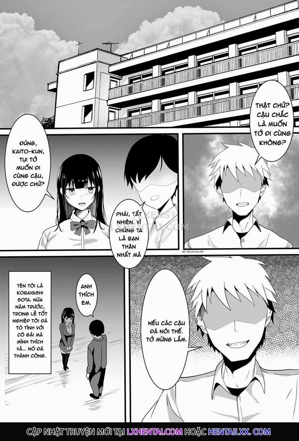 Cô ấy bị bạn thân tôi uy hiếp bằng clip quay lén Oneshot trang 2