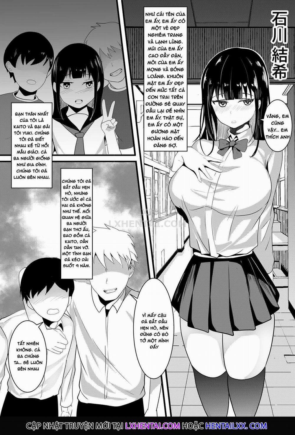 Cô ấy bị bạn thân tôi uy hiếp bằng clip quay lén Oneshot trang 3