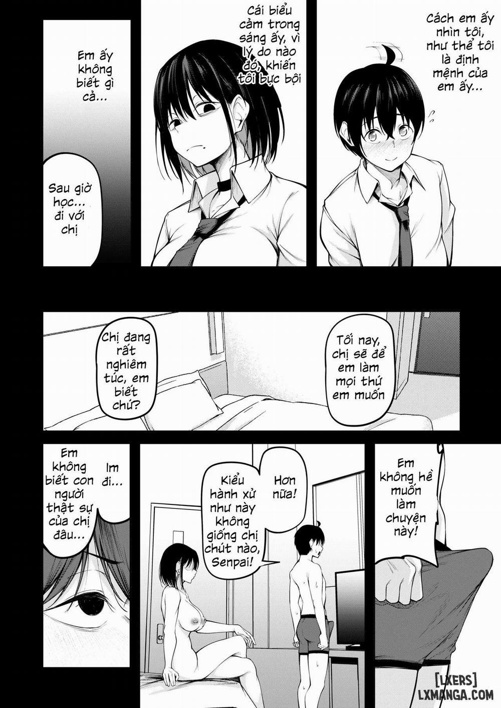 Cô ấy chìm đắm trong quá khứ và gục ngã trong nỗi tuyệt vọng Oneshot trang 30