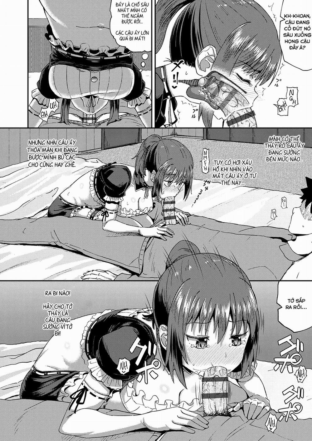 Cô bạn thuở nhỏ là hầu gái mồm lồn của tôi. 2 trang 3