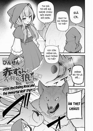 Đọc truyện tranh Cô bé quàng khăn đỏ và con sói bất tử