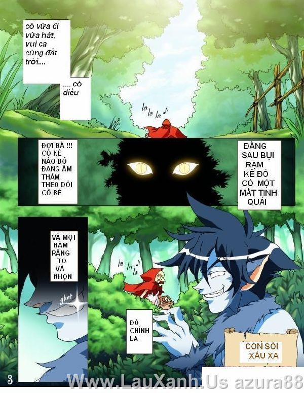 Cô bé quàng khăn đỏ Oneshot [Full Color] trang 2