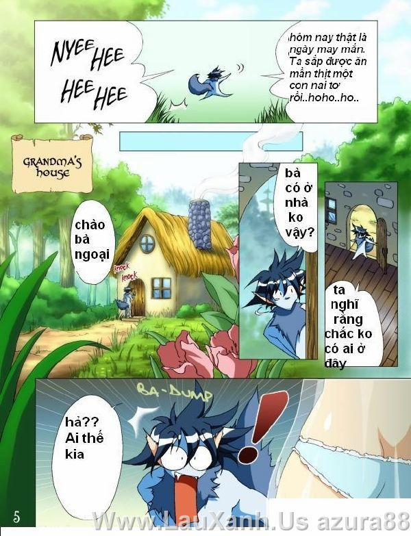 Cô bé quàng khăn đỏ Oneshot [Full Color] trang 3