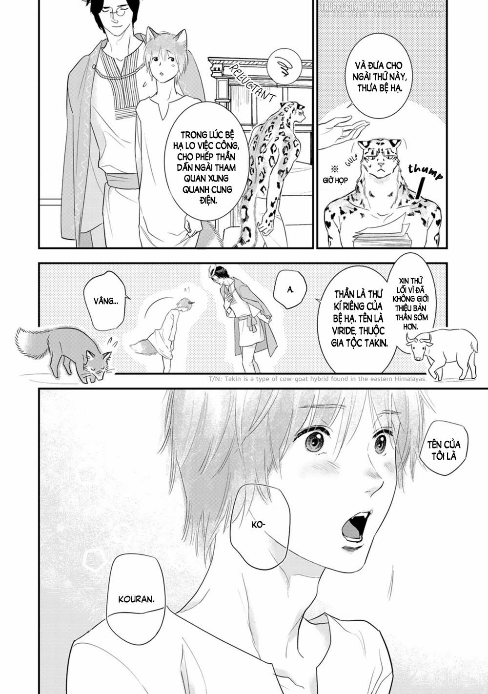 Cô Dâu Cáo Sa Mạc Của Quý Ngài Thú Vương 2 trang 12
