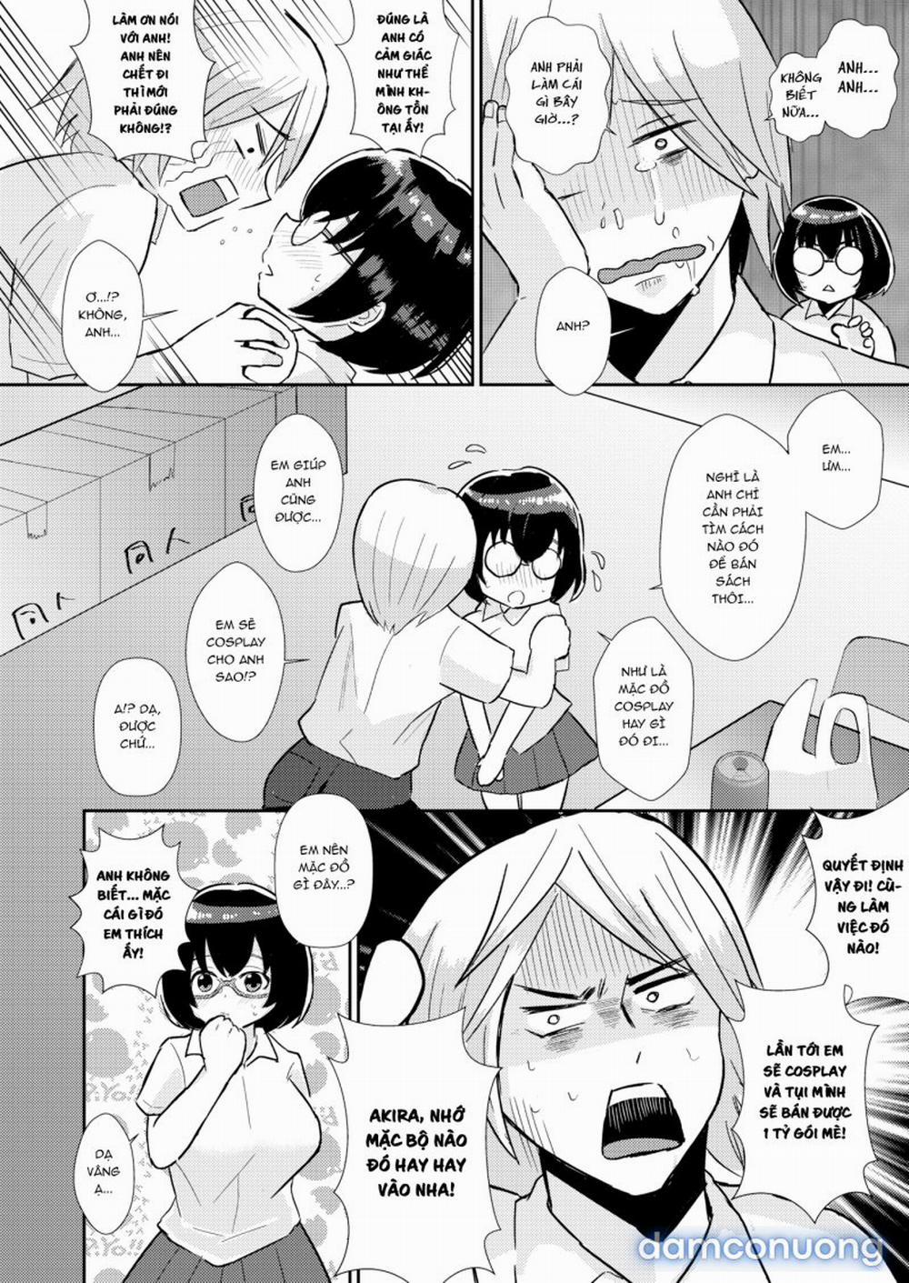Cô Em Khóa Dưới Mộc Mạc Cùng Câu Lạc Bộ Của Tôi Đi Làm Người Bán Truyện Ở Quầy 1 trang 5