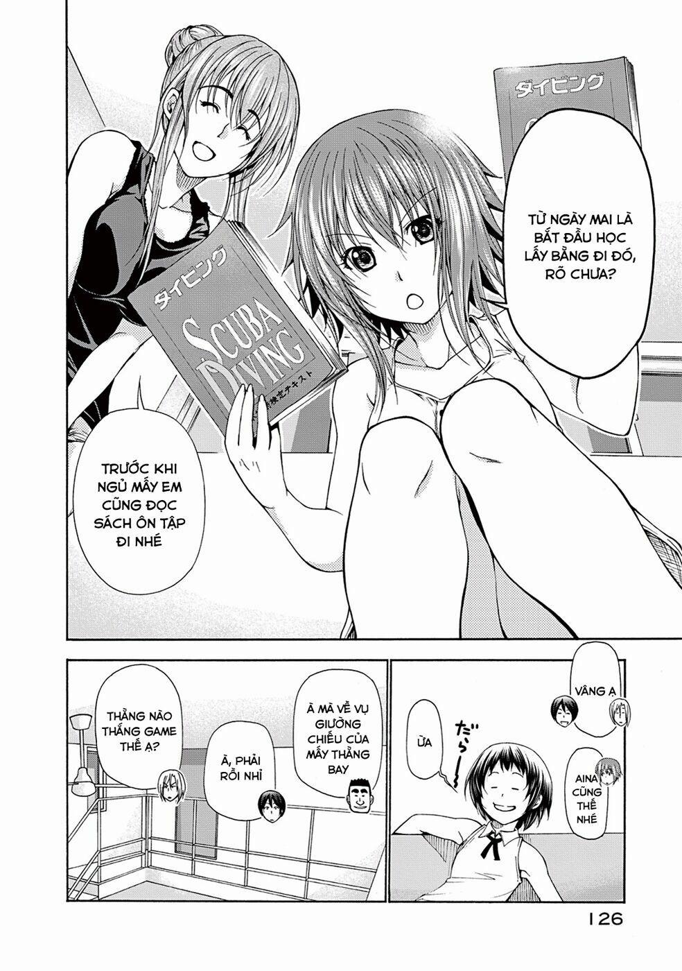 Cô Gái Thích Lặn - Grand Blue 16 trang 39