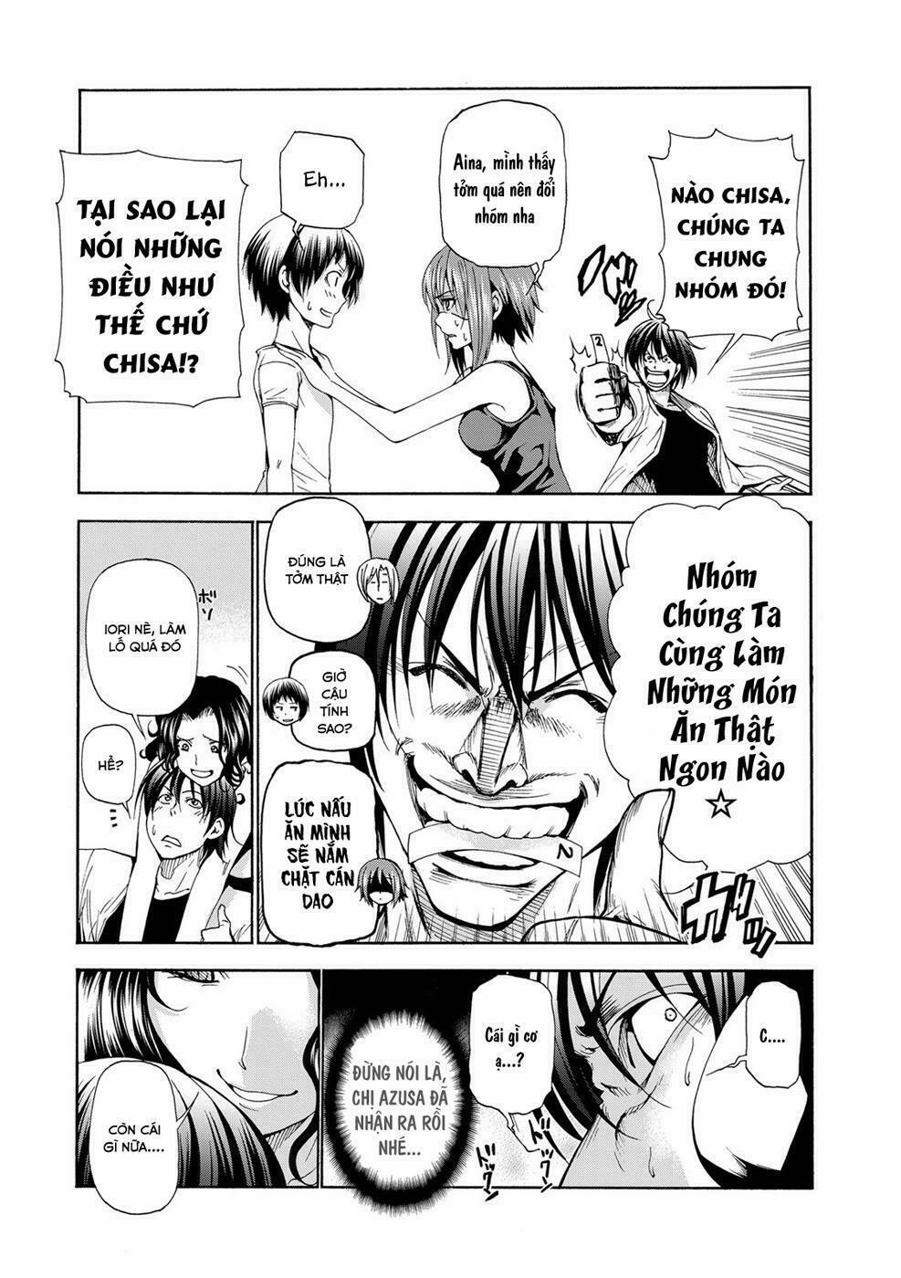 Cô Gái Thích Lặn - Grand Blue 18 trang 18
