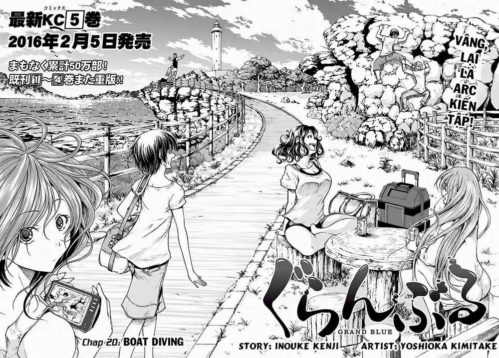 Cô Gái Thích Lặn - Grand Blue 20 trang 4