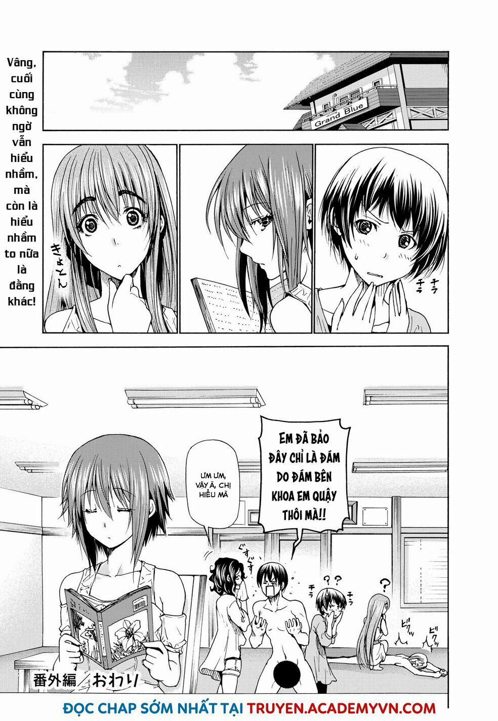 Cô Gái Thích Lặn - Grand Blue 23.5 trang 34