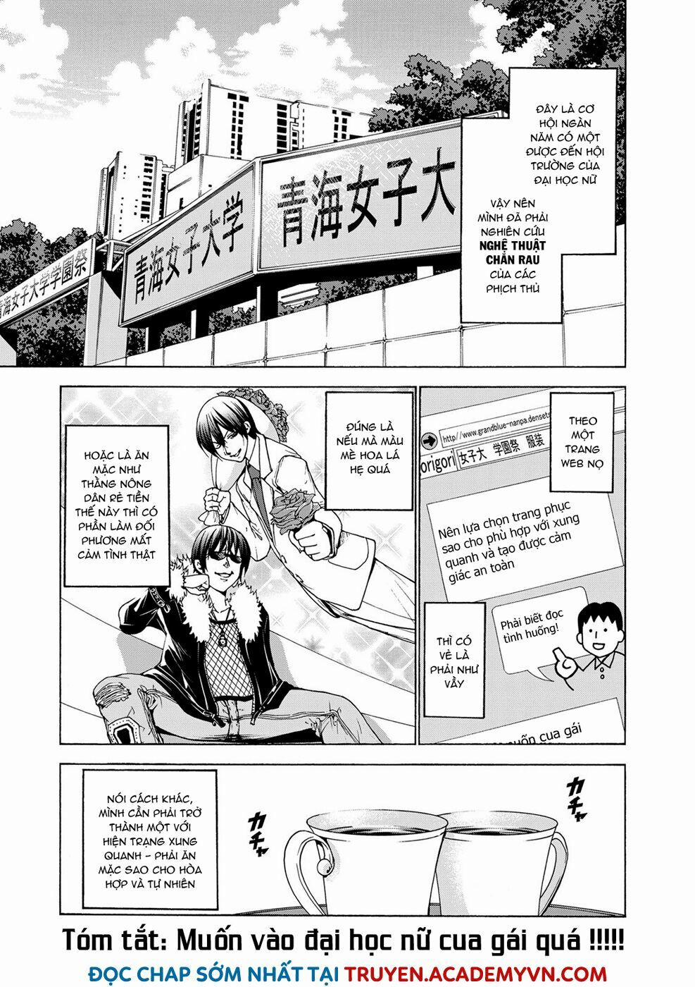 Cô Gái Thích Lặn - Grand Blue 24 trang 2