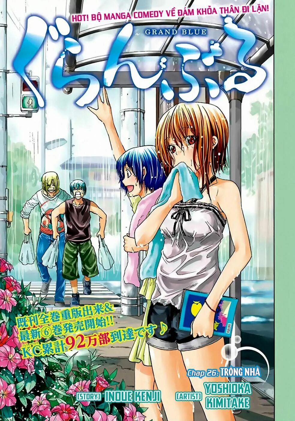 Cô Gái Thích Lặn - Grand Blue 26 trang 3