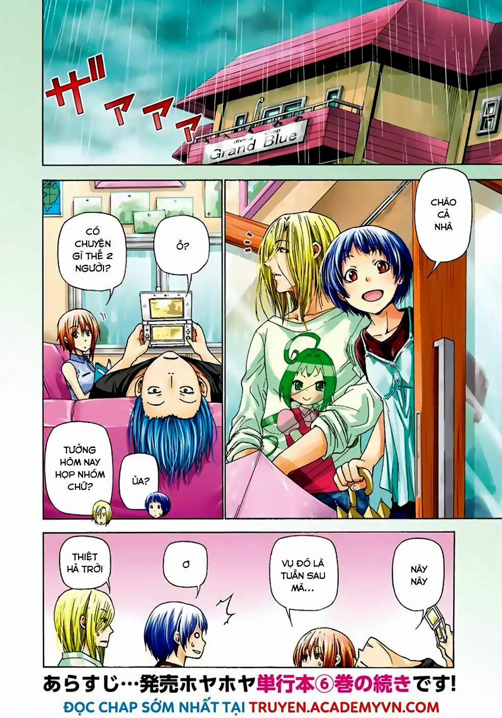 Cô Gái Thích Lặn - Grand Blue 26 trang 4