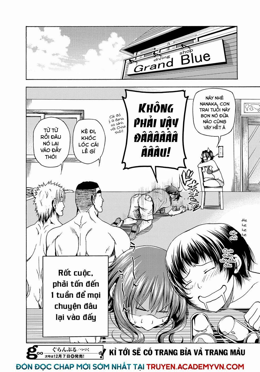 Cô Gái Thích Lặn - Grand Blue 29 trang 33
