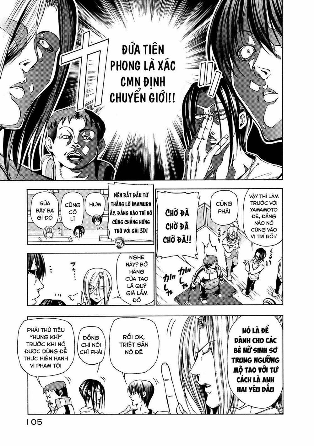 Cô Gái Thích Lặn - Grand Blue 32 trang 10