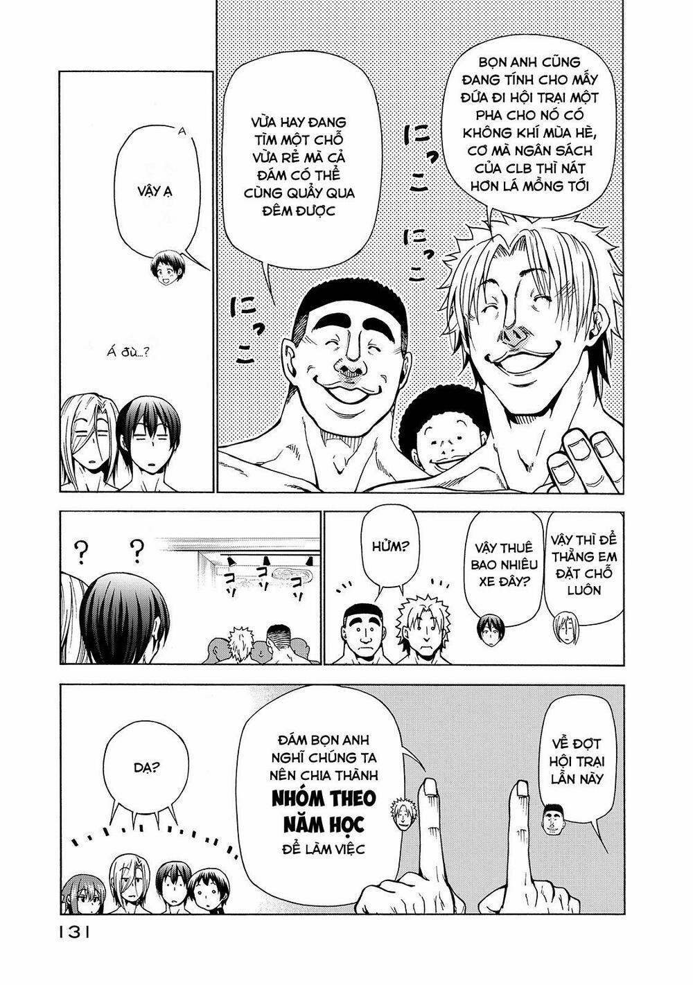 Cô Gái Thích Lặn - Grand Blue 33 trang 8