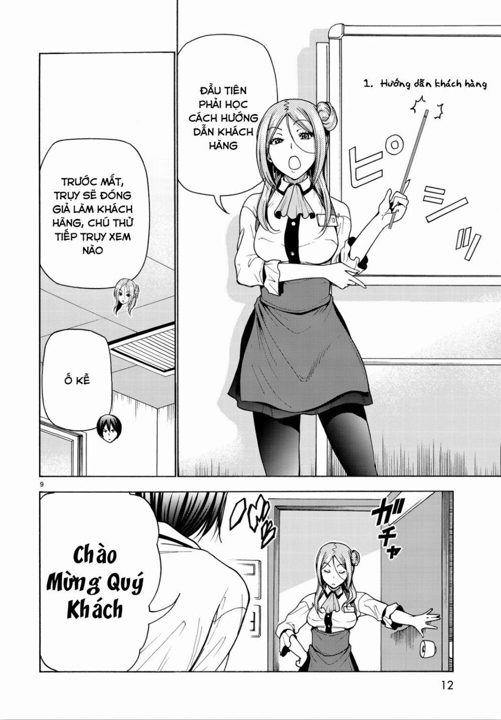 Cô Gái Thích Lặn - Grand Blue 34 trang 12