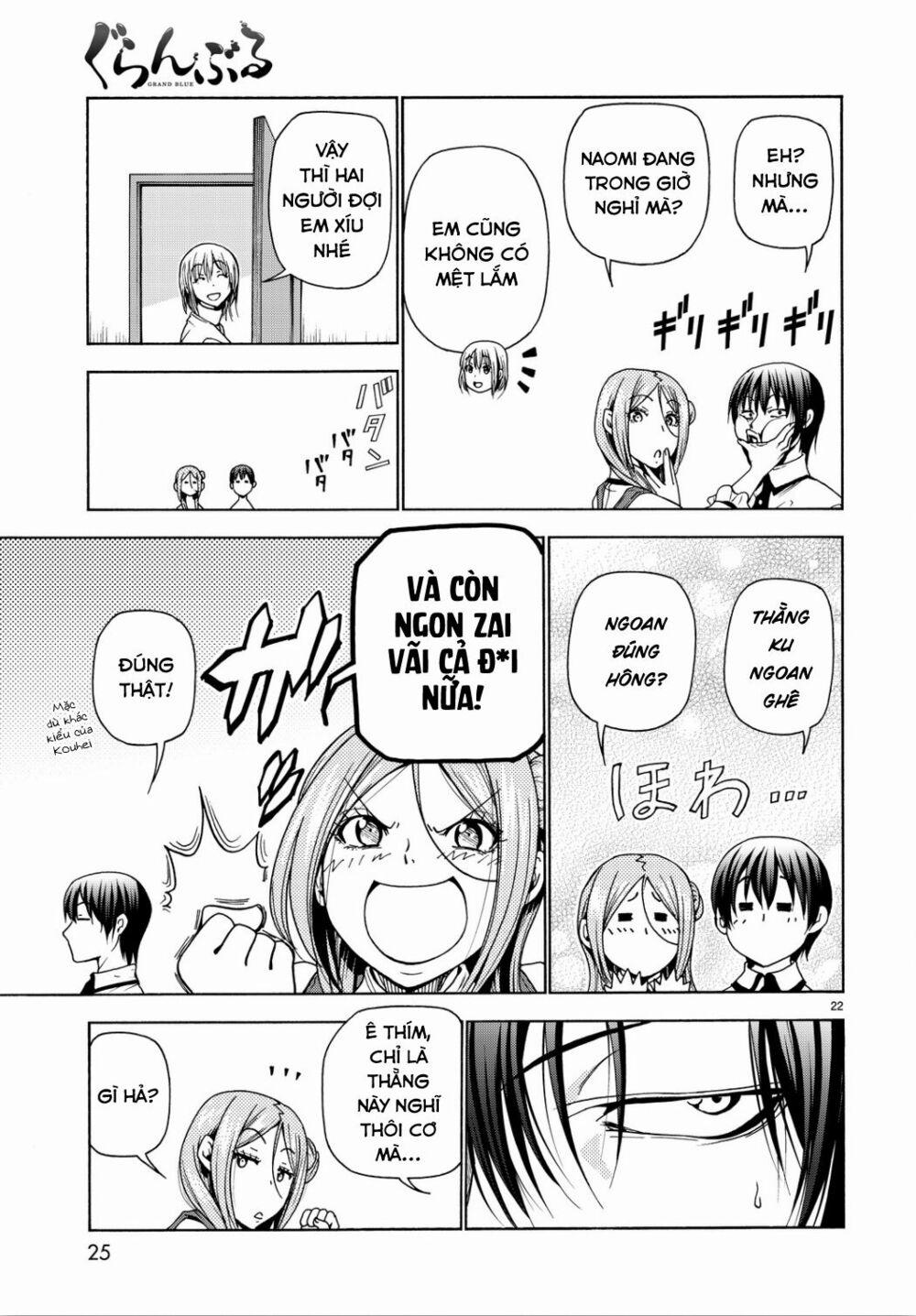 Cô Gái Thích Lặn - Grand Blue 34 trang 25