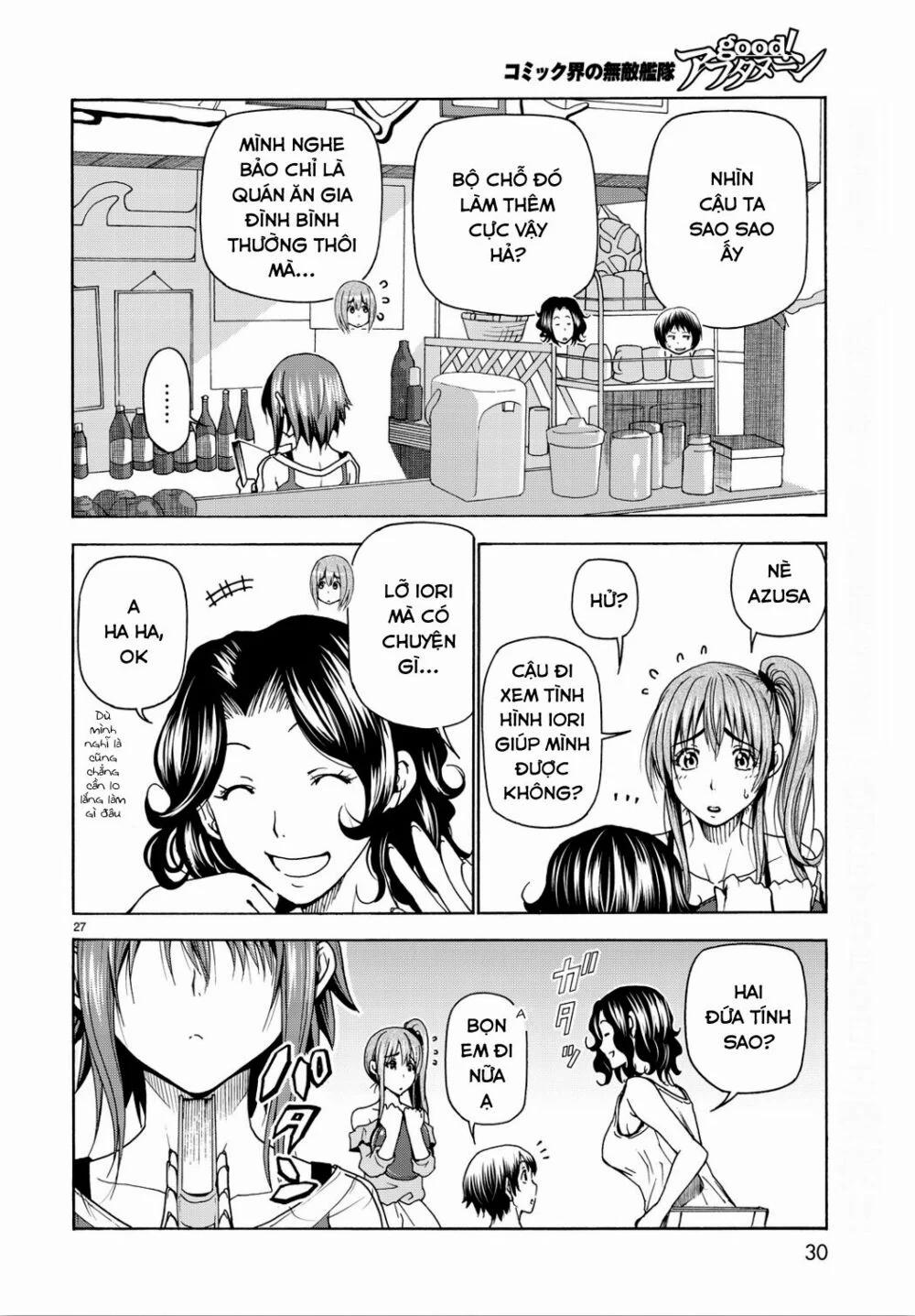 Cô Gái Thích Lặn - Grand Blue 34 trang 30